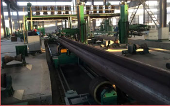 Methods of Manufacturing used in the Metal Pipe and Tubing Industries-Structural steel Pipe