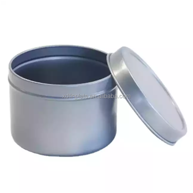 Rose gold small size metal tea coffee tin can