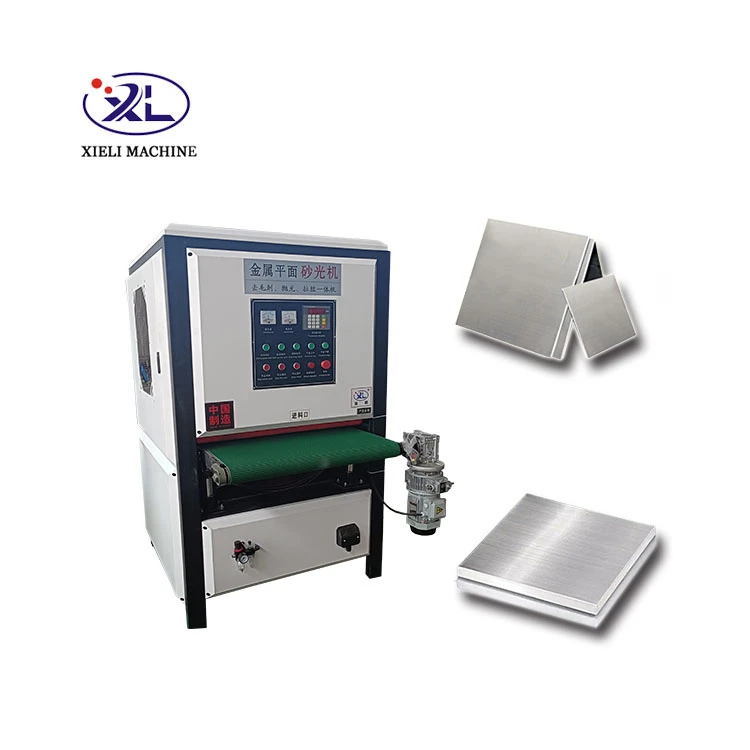 Xieli Machinery Metal Plate Flat Grinding Machine Metal Sheet Derusting Polishing Flat Sander Polish Machines