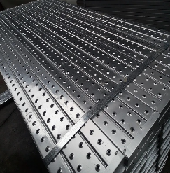 Metal Plank Scaffolding Offers Robust Modern Construction Support