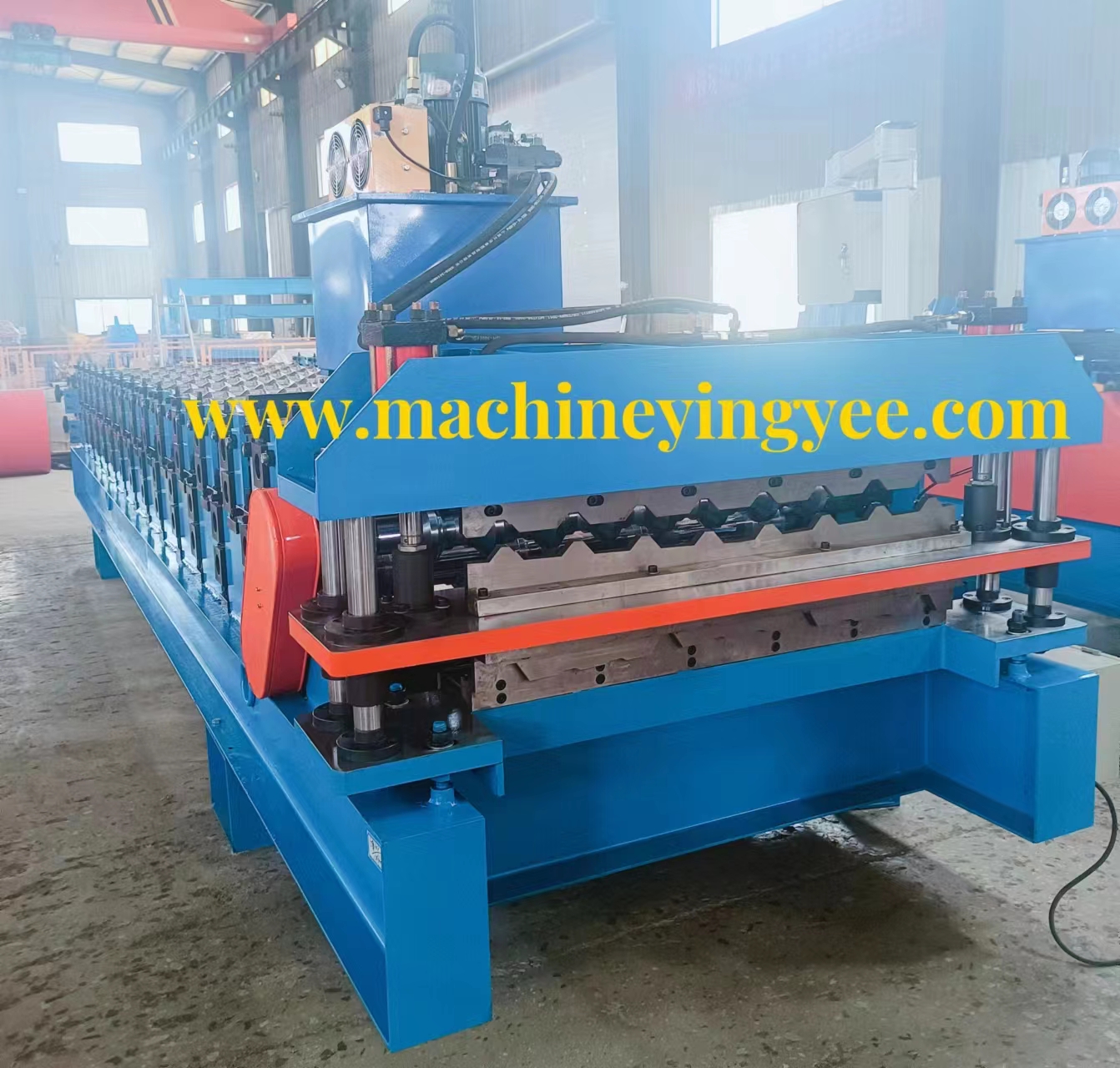 Double layer roof sheet machine 2