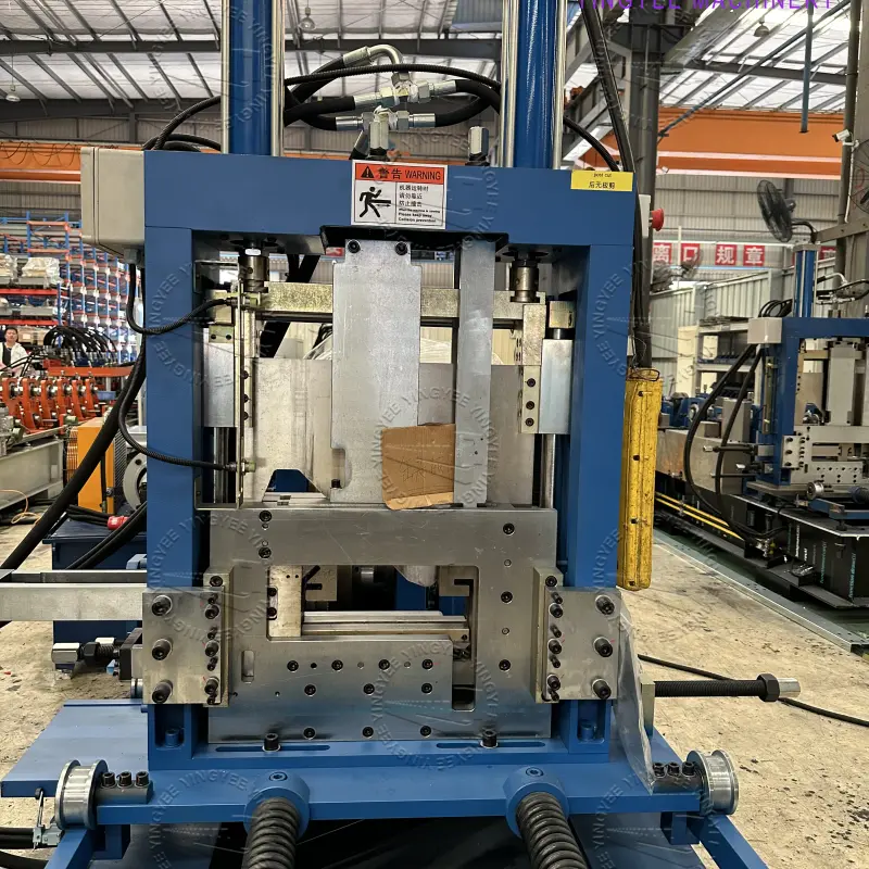 steel purlin roll former