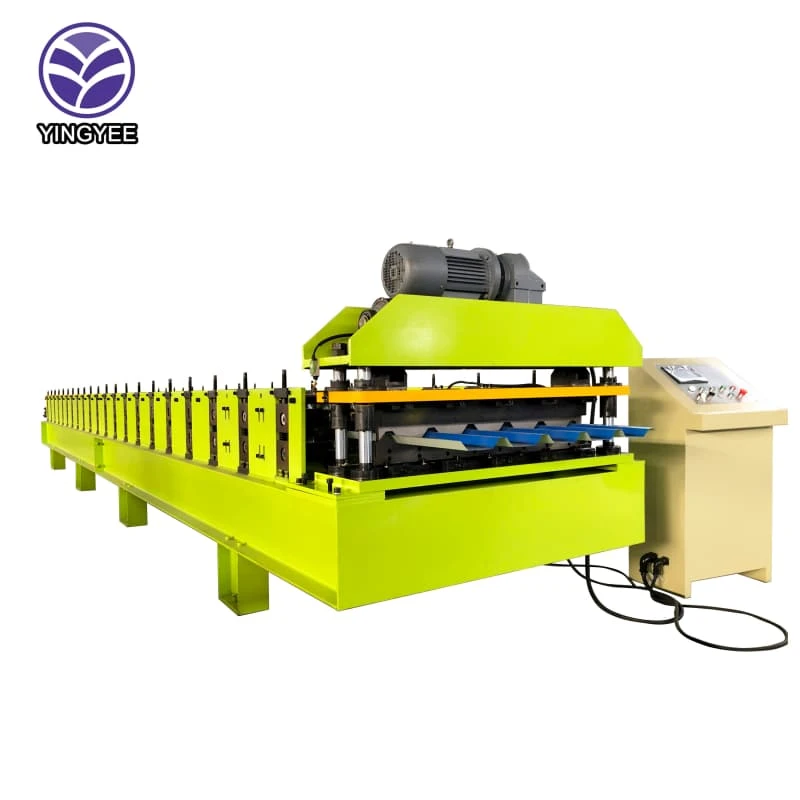steel roof panel roll froming machine