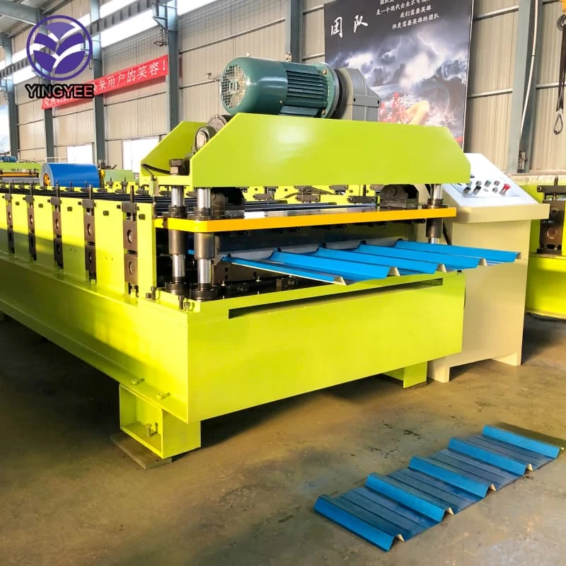 steel roof panel roll froming machine