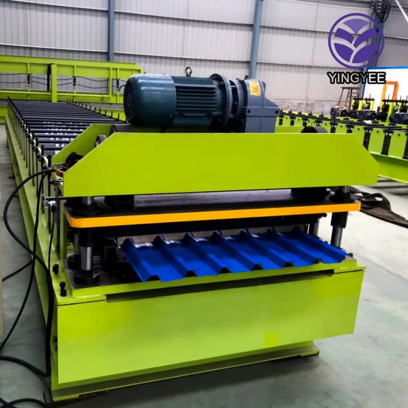 steel roof panel roll froming machine