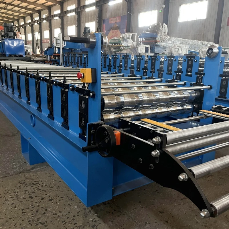 steel roof panel roll froming machine