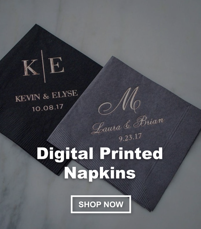 digital printed napkins