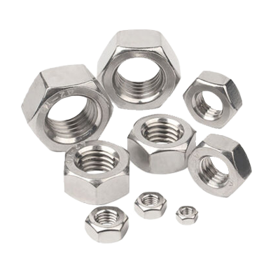 DIN934 Hexagon Bolt Carbon steel Stainless Steel SS304 316 Hex Nuts